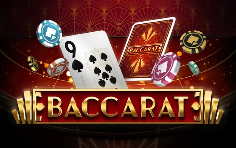 Place your chips on player or banker in Baccarat at Thrill.
