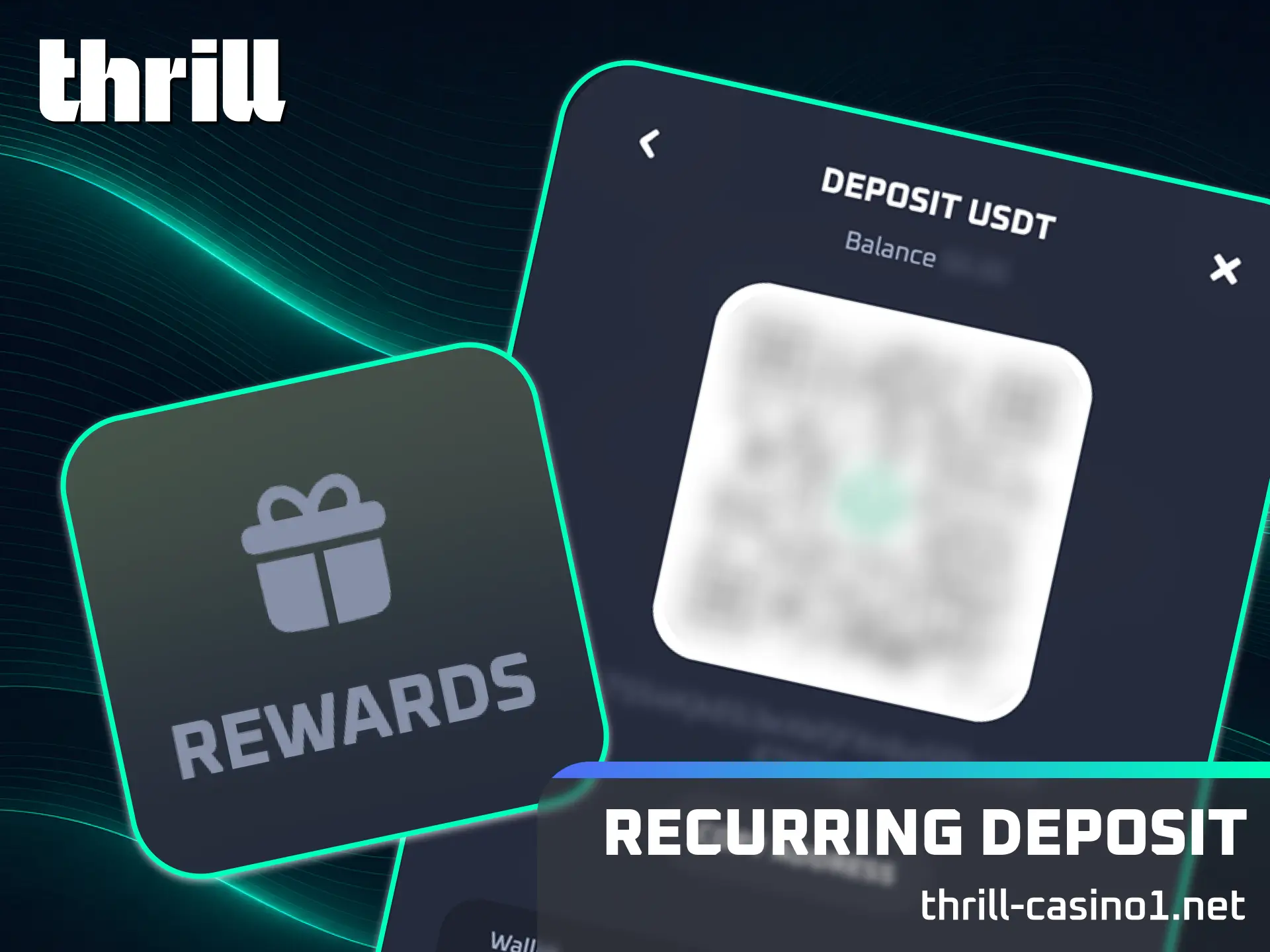 Boost your balance regularly using the latest reload and recurring deposit offers at Thrill.