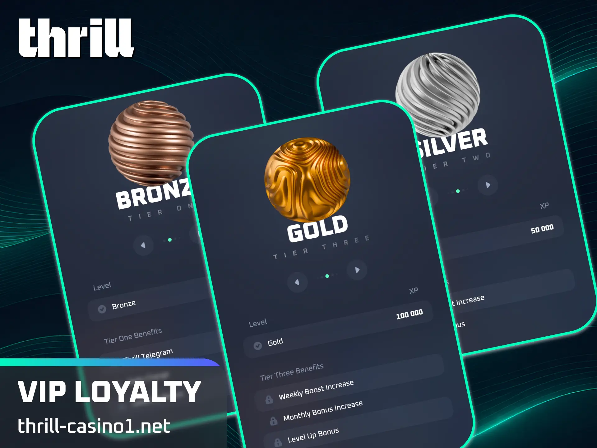 Join the exclusive club and unlock premium personal perks with Thrill VIP loyalty rewards.