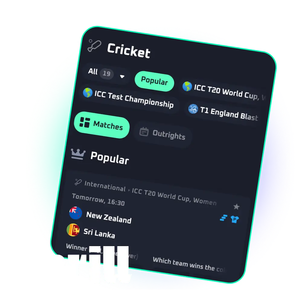 Access competitive odds and experience top-tier Thrill cricket betting in India today.