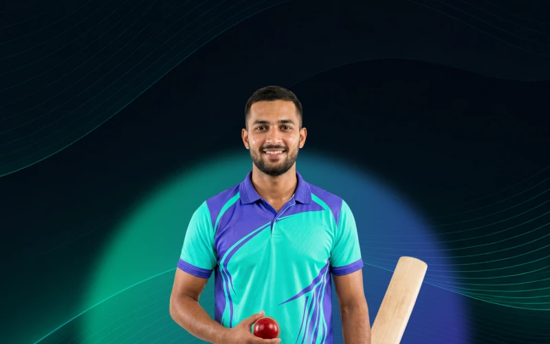 Bet on dynamic cricket matches and follow live statistics at Thrill.