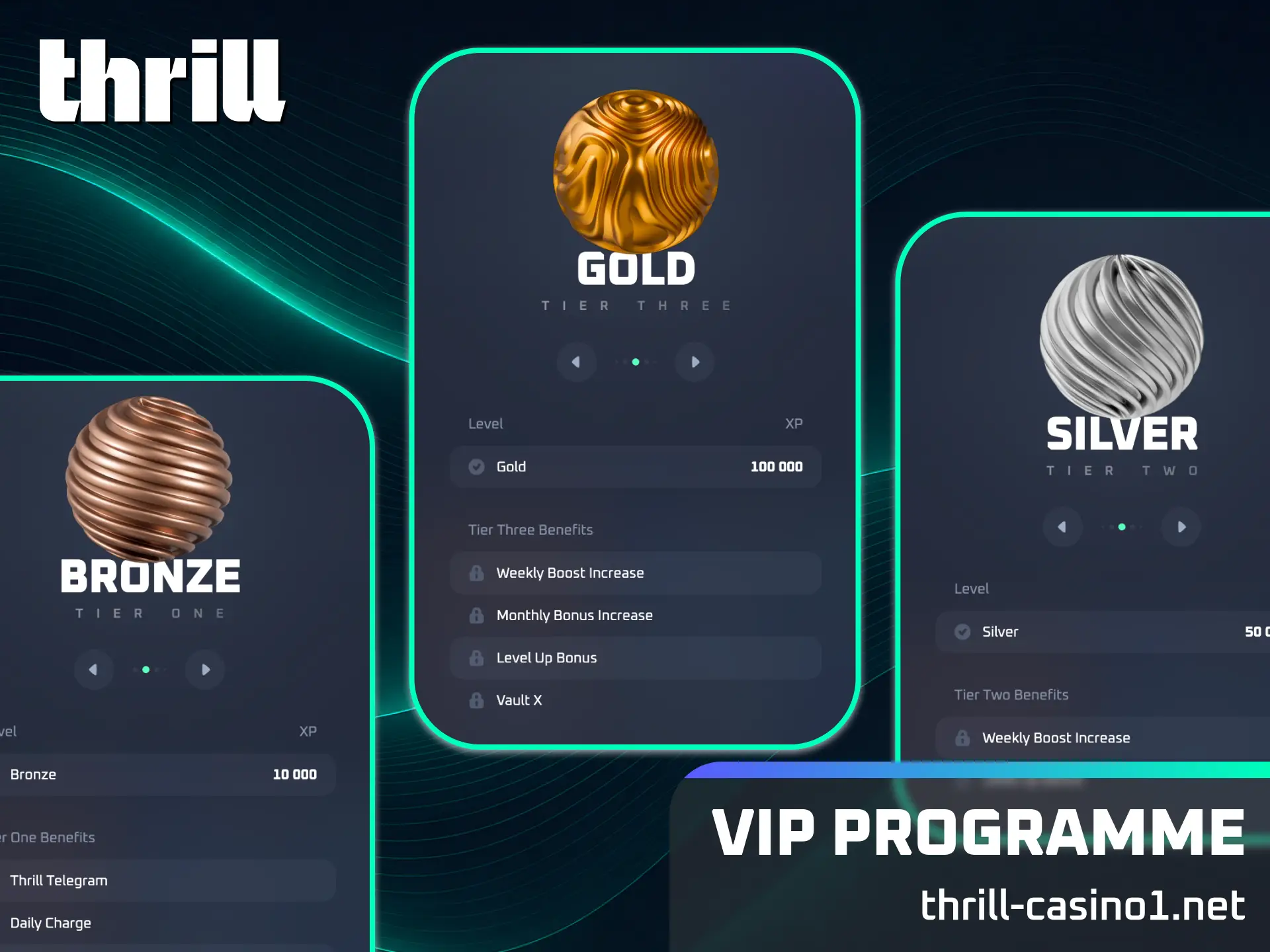 Join the exclusive Thrill VIP Programme to unlock premium sports rewards.